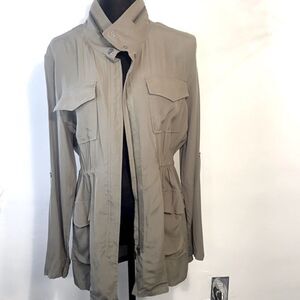 NEW...Olive green casual jacket size S small from Forever21